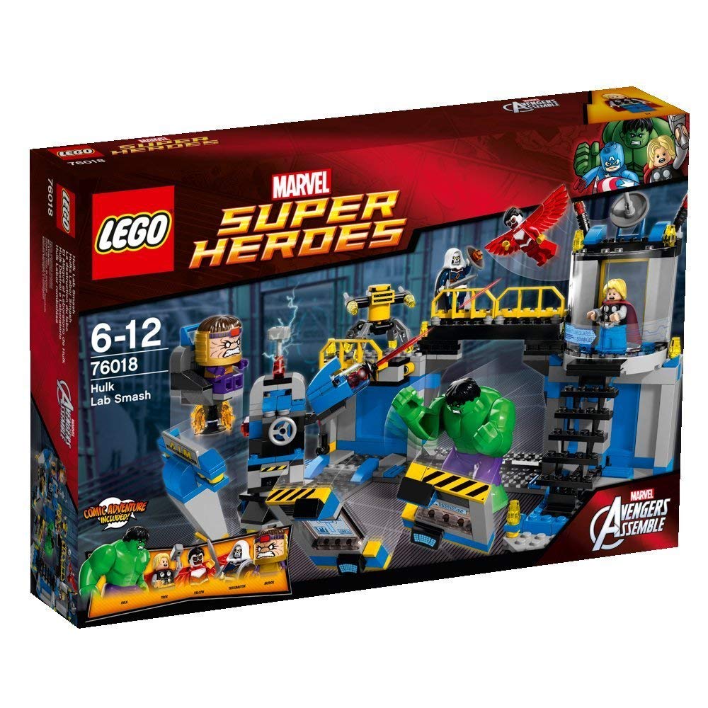Foto 3 pulgar | Juego de Bloques Lego Superheroes Hulk Lab Smash 76018 con 4 Minifiguras - Venta Internacional
