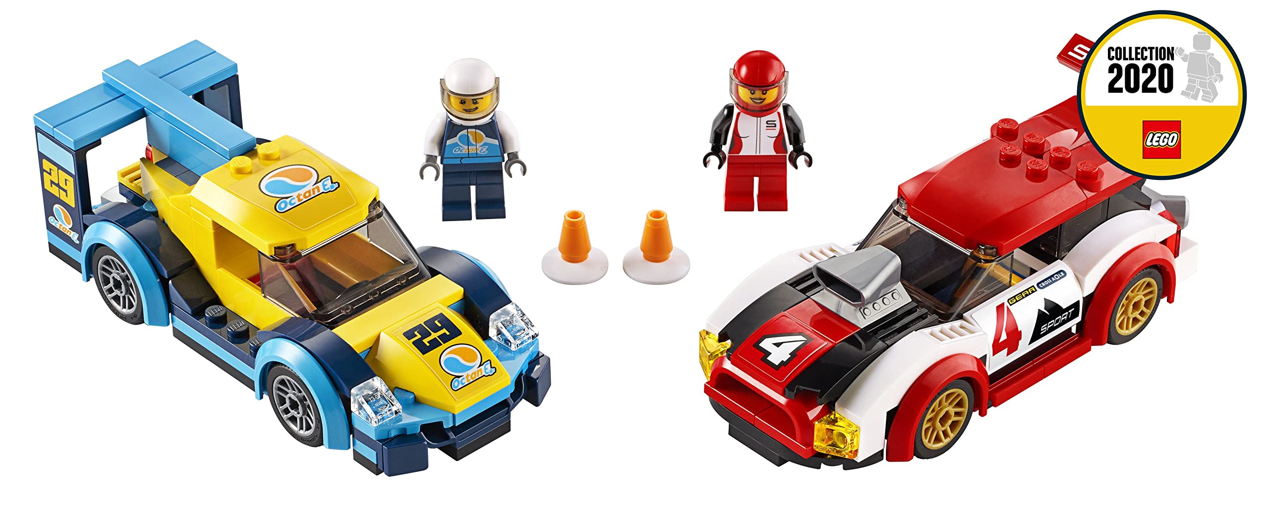 Foto 6 pulgar | Coches De Carreras Lego City Nitro Wheels De Juguete Con 2 Pilotos De 5 Años O Más - Venta Internacional.
