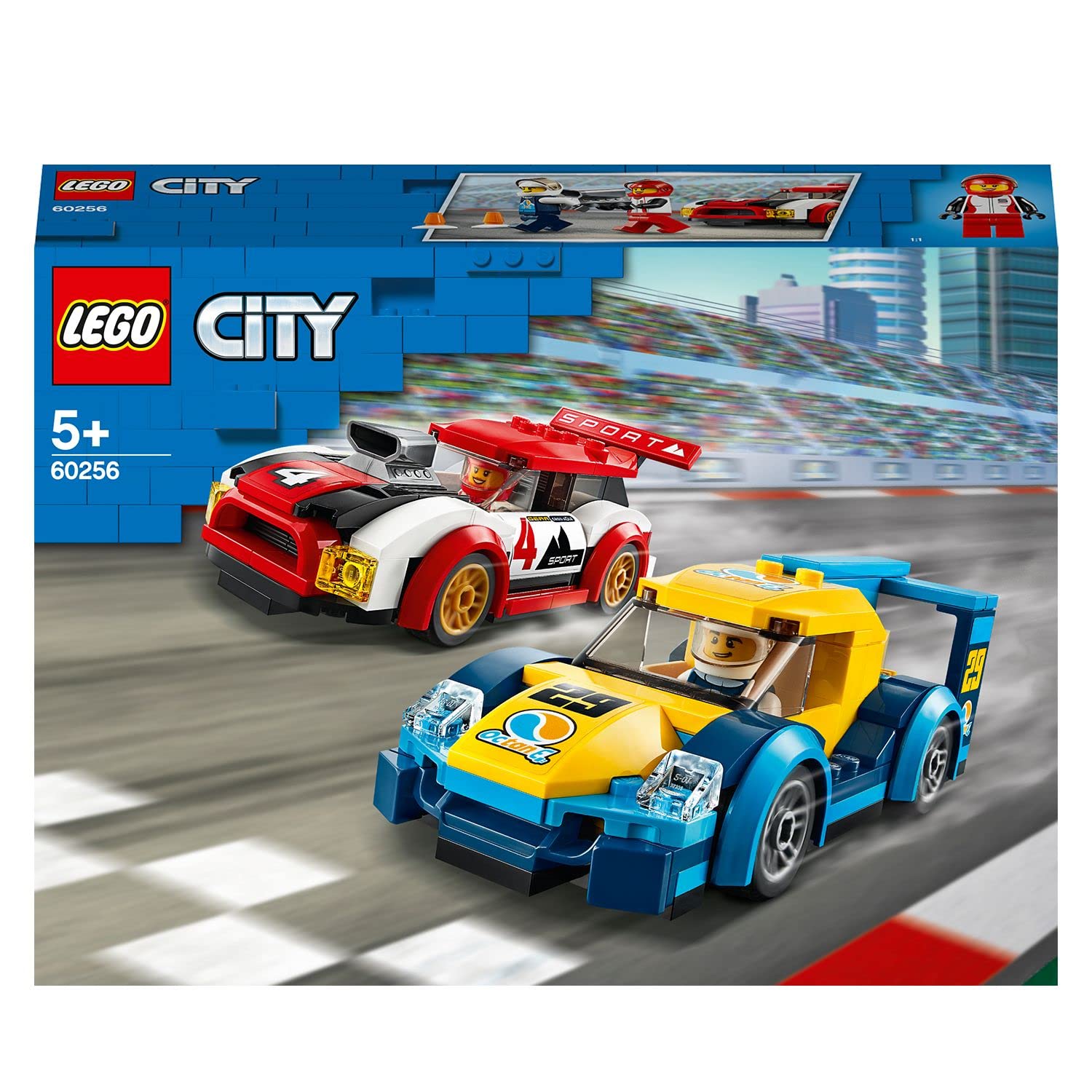 Foto 7 pulgar | Coches De Carreras Lego City Nitro Wheels De Juguete Con 2 Pilotos De 5 Años O Más - Venta Internacional.