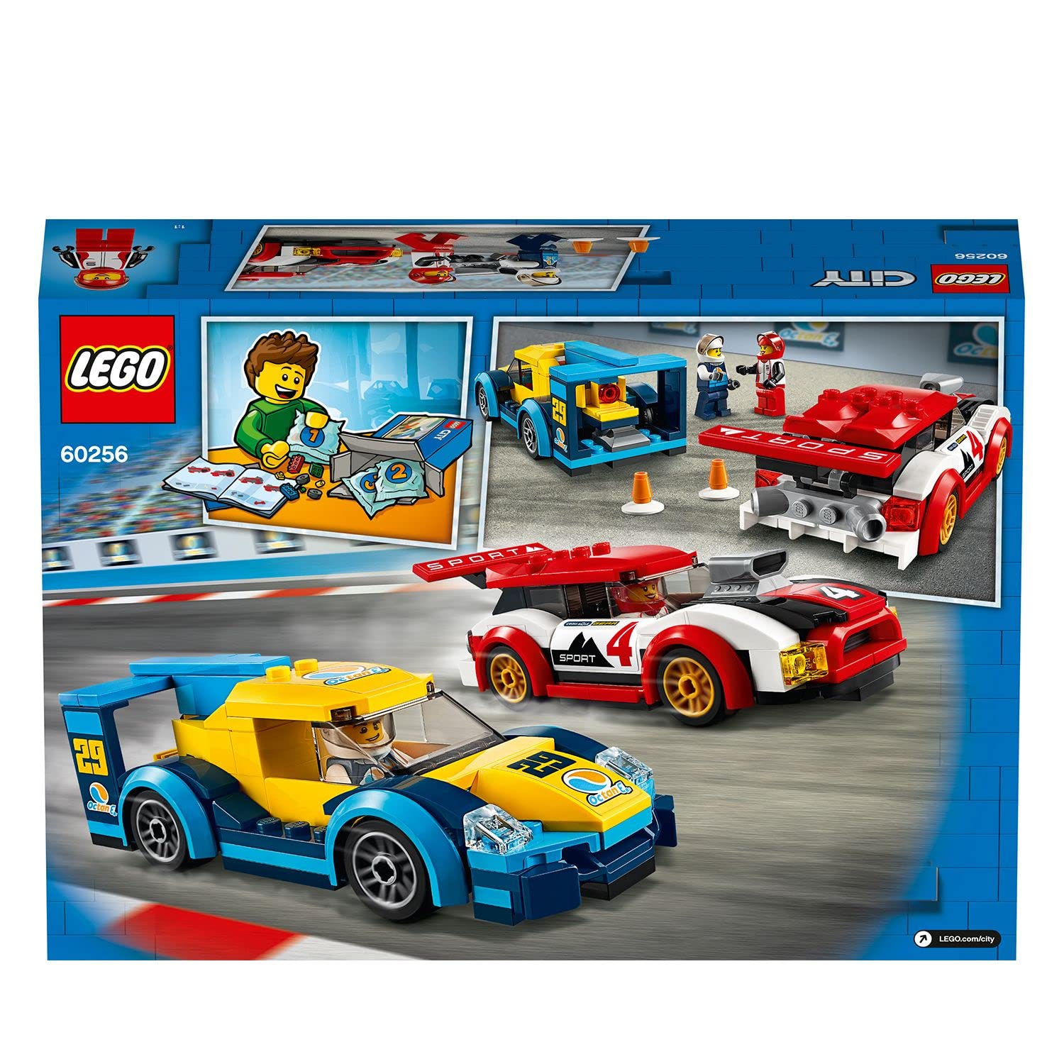 Foto 8 pulgar | Coches De Carreras Lego City Nitro Wheels De Juguete Con 2 Pilotos De 5 Años O Más - Venta Internacional.
