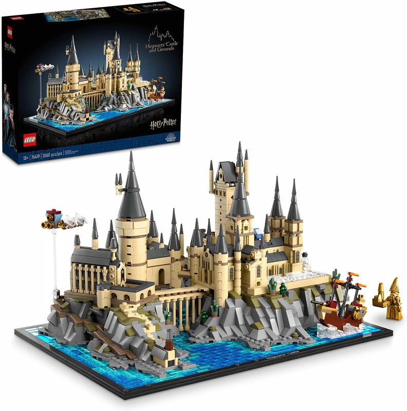 Juego de Bloques Lego Harry Potter 76419 Castillo y Terrenos de Hogwarts