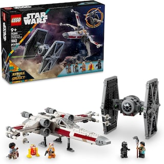 Foto 1 | Juego de Bloques Lego Star Wars 75393 Caza Tie Y Ala-X Fusionados