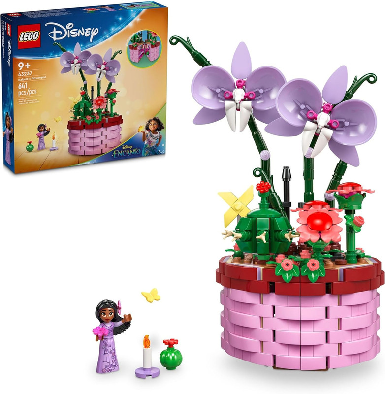 Juego de Bloques Lego Disney Classic 43237 Maceta de Isabela
