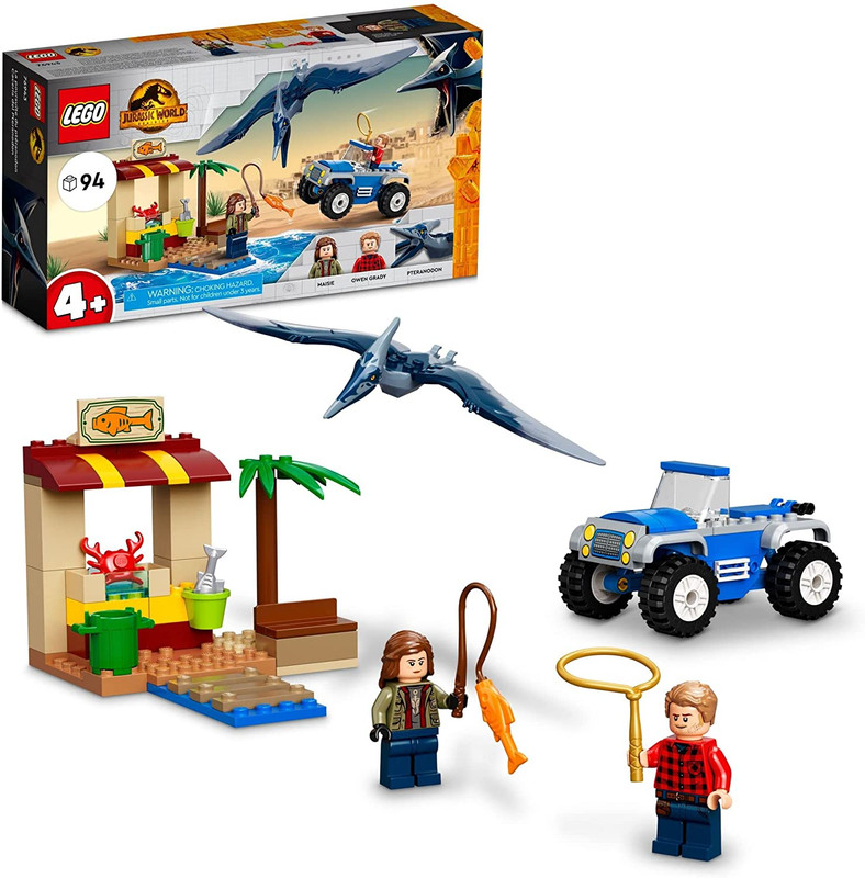 Foto 1 | Juego de Bloques Lego Jurrasic 76943 Caza del Pteranodon