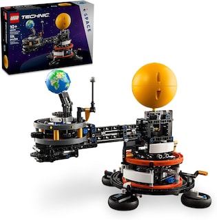 Foto 1 | Juego de Bloques Lego Technic 42179 Planeta Tierra y Luna en Órbita