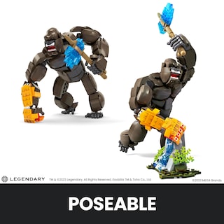 Foto 4 | Set De Construcción Mega Godzilla X Kong Con Figura De Acción De Kong, 541 Unidades - Venta Internacional.