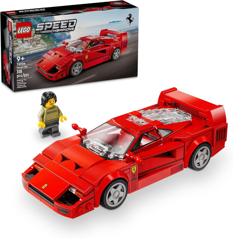 Foto 1 | Juego de Bloques Lego Speed Champions 76934 Supercoche Ferrari F40