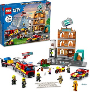 Foto 1 | Juego de Bloques Lego City 60321 Cuerpo de Bomberos