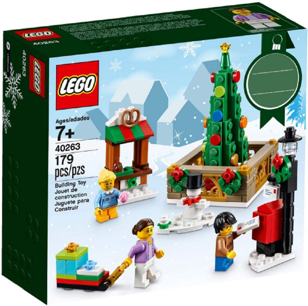 Foto 2 pulgar | Kit De Construcción Lego Christmas Town Square 40263 - Venta Internacional.