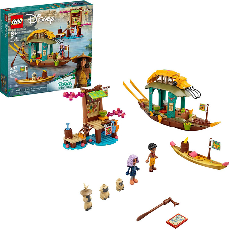 Juego de Bloques Lego Disney 43185 Barco de Boun