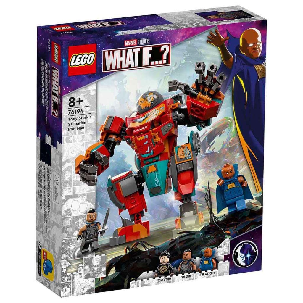 Foto 2 pulgar | Juguete Lego Super Heroes Sakaarian Iron Man De Tony Stark 76194 - Venta Internacional.