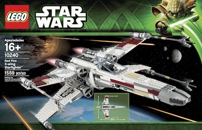 Foto 2 | Lego Star Wars Red Five X-wing Starfighter 10240 - Venta Internacional