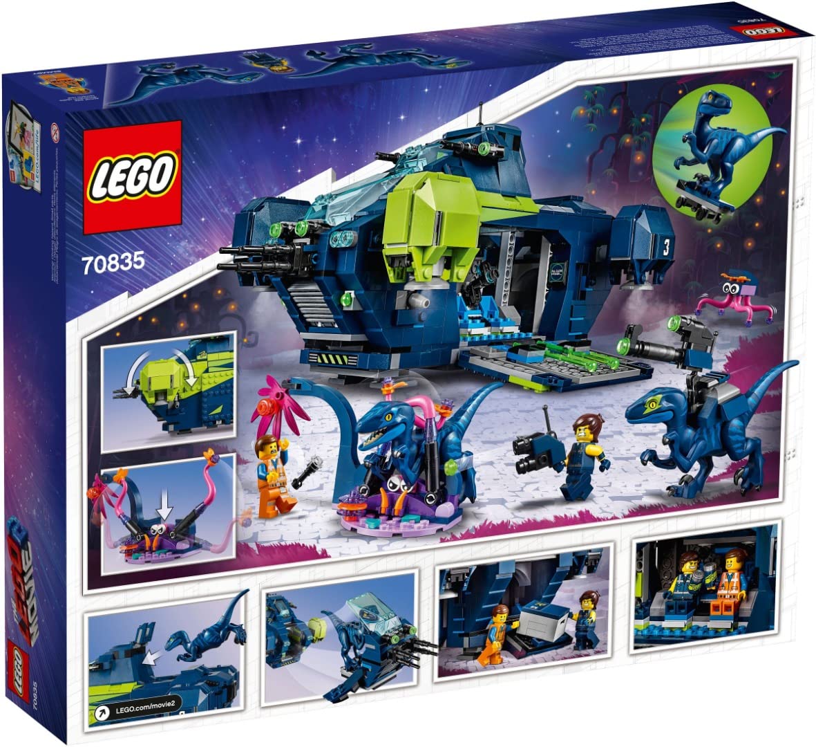 Foto 5 pulgar | Lego The Movie 2 The Rexplorer de Rex - Venta Internacional