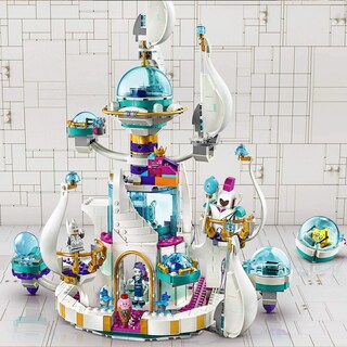Foto 2 | Juego De Construcción Lego 70838 Movie 2 The Queen's Space Palace - Venta Internacional.