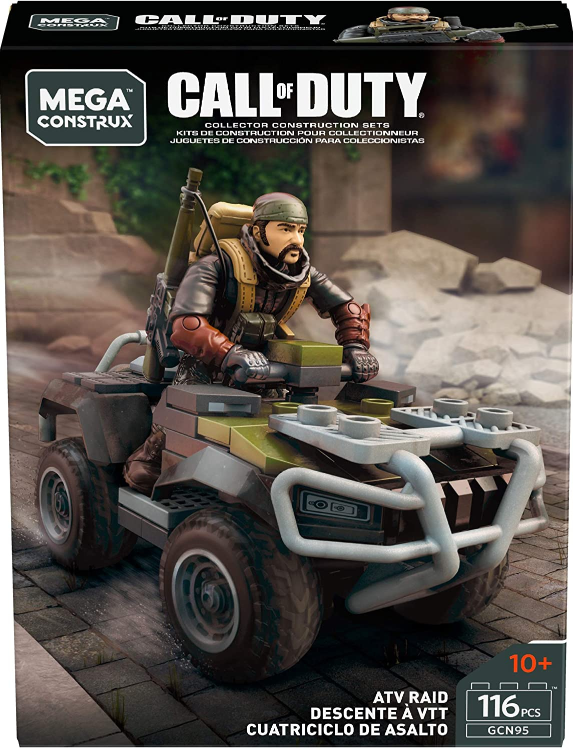 Foto 6 pulgar | Mega Construx Call Of Duty Atv Raid - Venta Internacional.