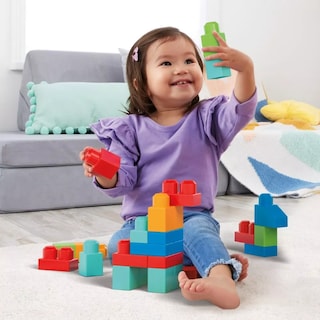 Foto 3 | Set De Construcción Mega Bloks Mega Bloks De Montar 100 Piezas Colores