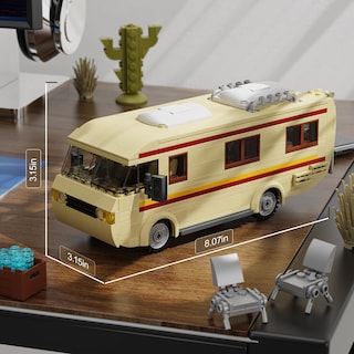 Foto 3 | Set de Construcción Vonado Break Bad Rv Car Con 439 Bloques De Construcción - Venta Internacional