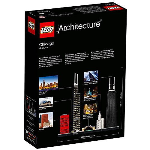 Foto 7 pulgar | Bloques De Construcción Lego Architecture Chicago 21033 Skyl - Venta Internacional.