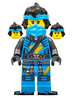 Foto 2 | Figura Lego Ninjago: Nya Seabound Con Aletas Y Katana - Venta Internacional