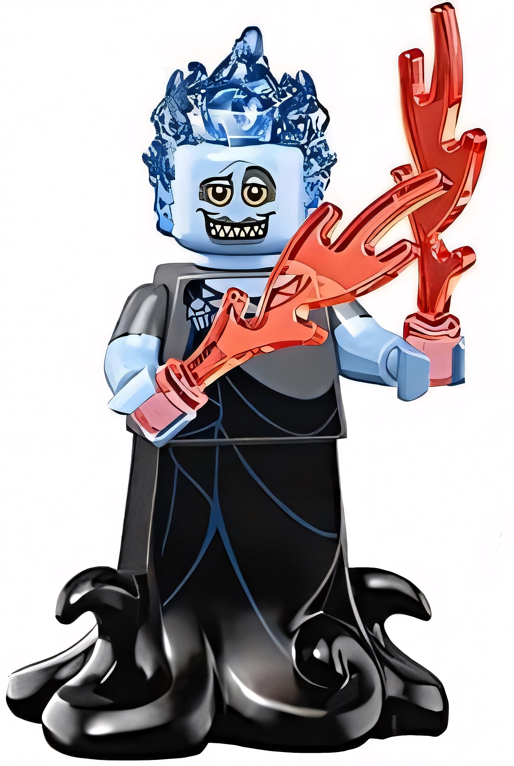 Minifigura Lego Disney Series 2 Hades con Capa Morada Adicional - Venta Internacional