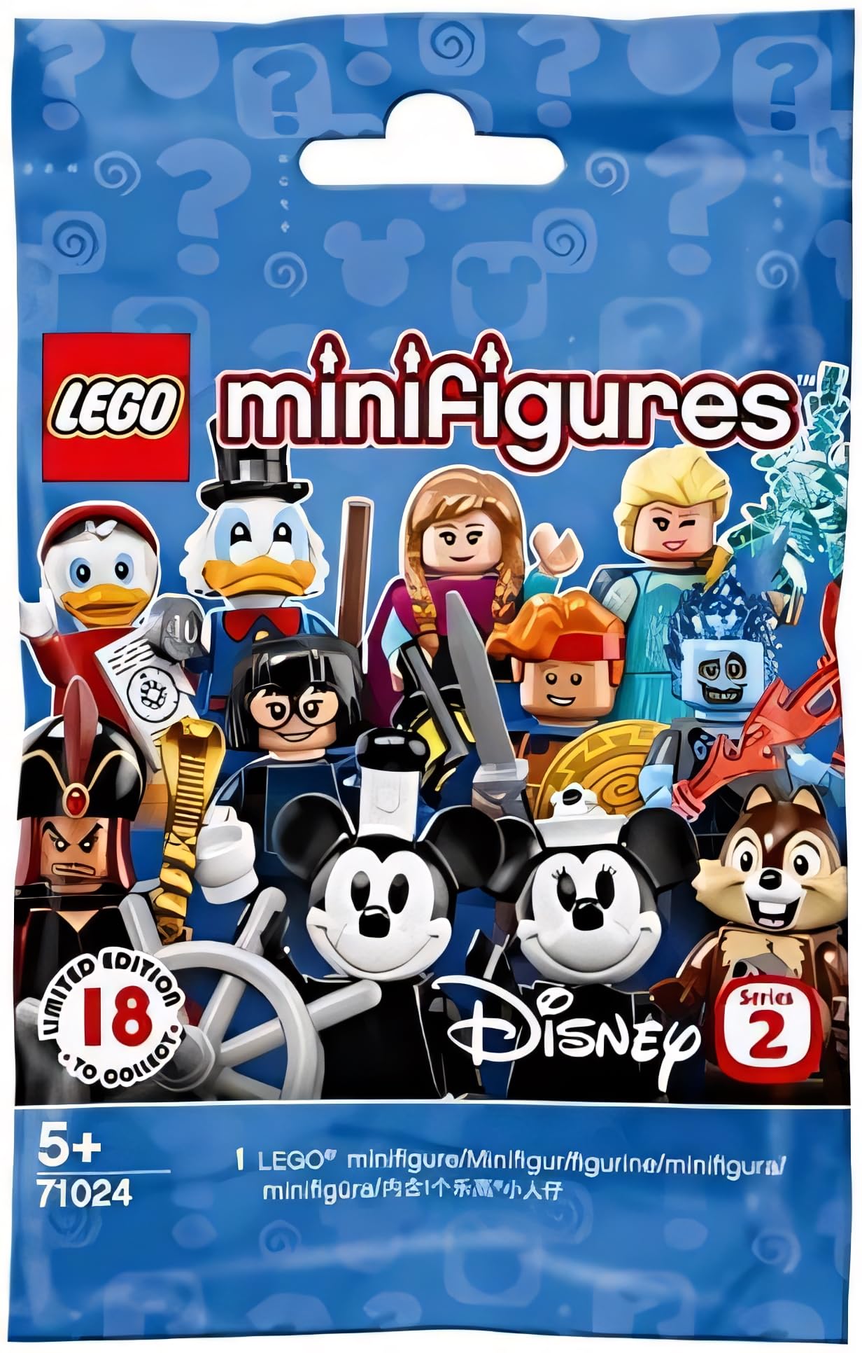 Foto 4 pulgar | Minifigura Lego Disney Series 2 Hades con Capa Morada Adicional - Venta Internacional