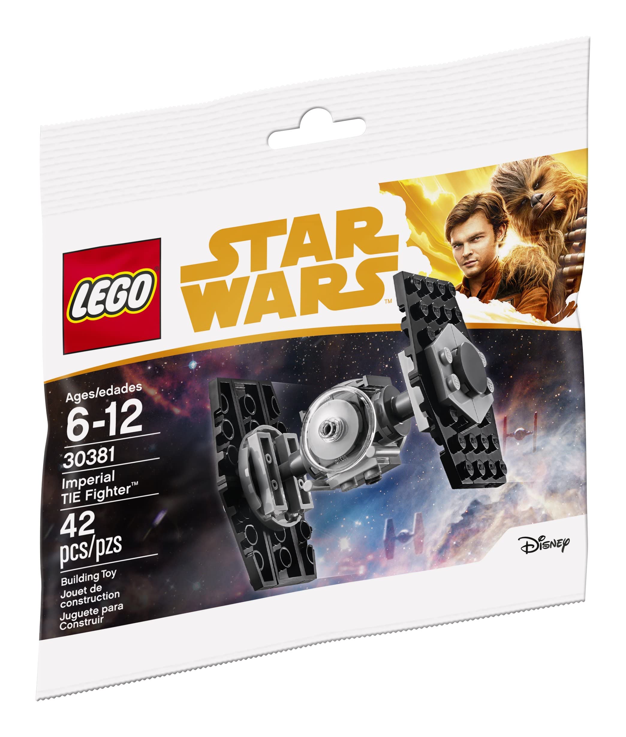 Set De Cazas Lego Star Wars Imperial Tie Fighter 30381 - Venta Internacional.