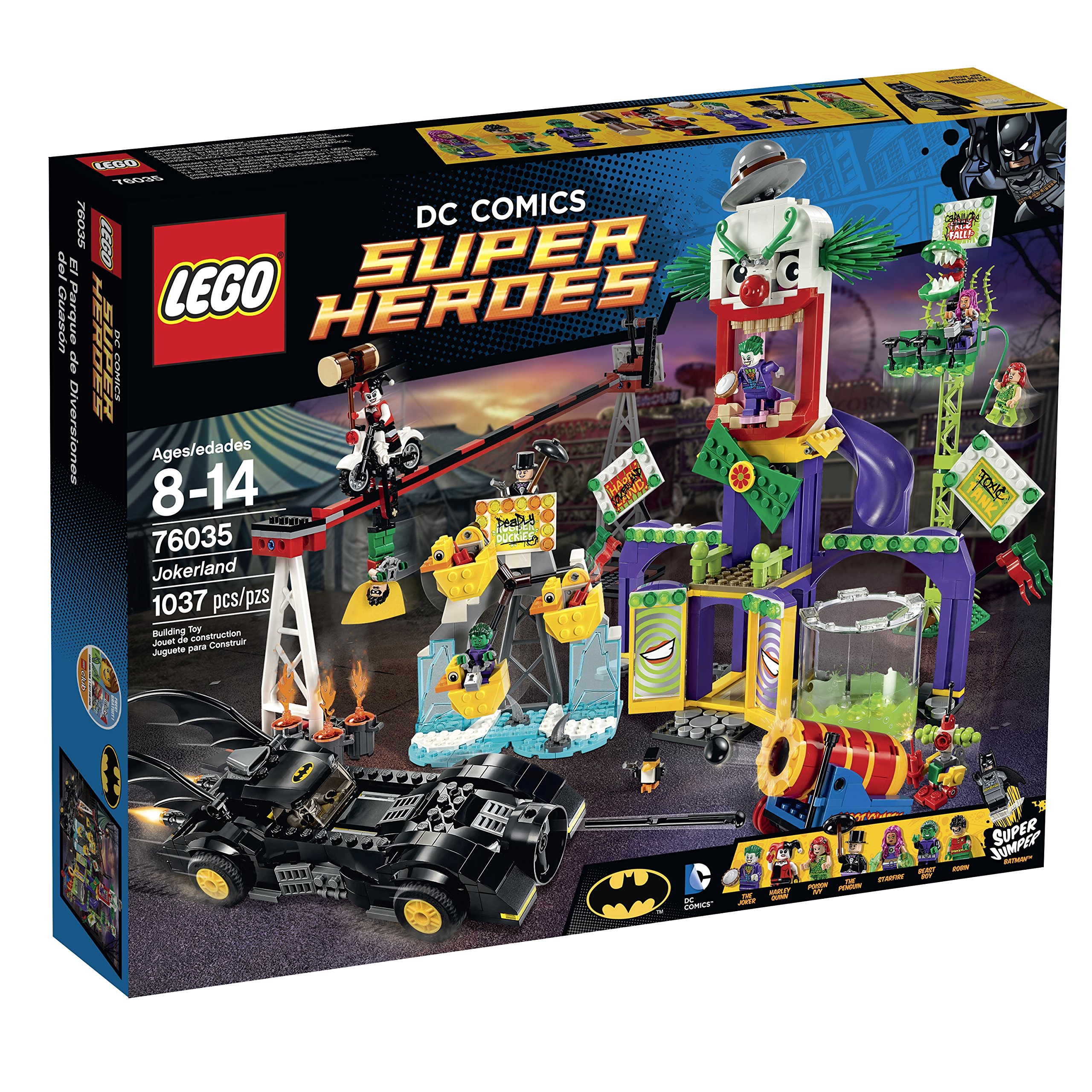 Kit De Construcción Lego Super Heroes 76035 Jokerland - Venta Internacional.