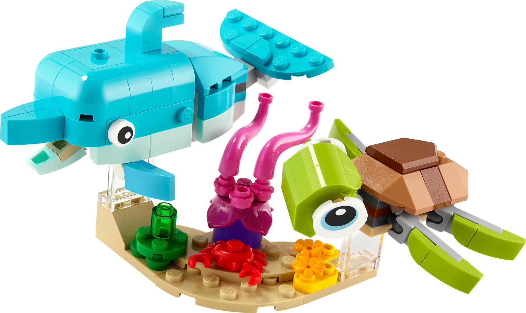 Foto 6 pulgar | Set De Construcción De Juguetes Lego Creator 3 En 1 Con Delfines Y Tortugas - Venta Internacional.