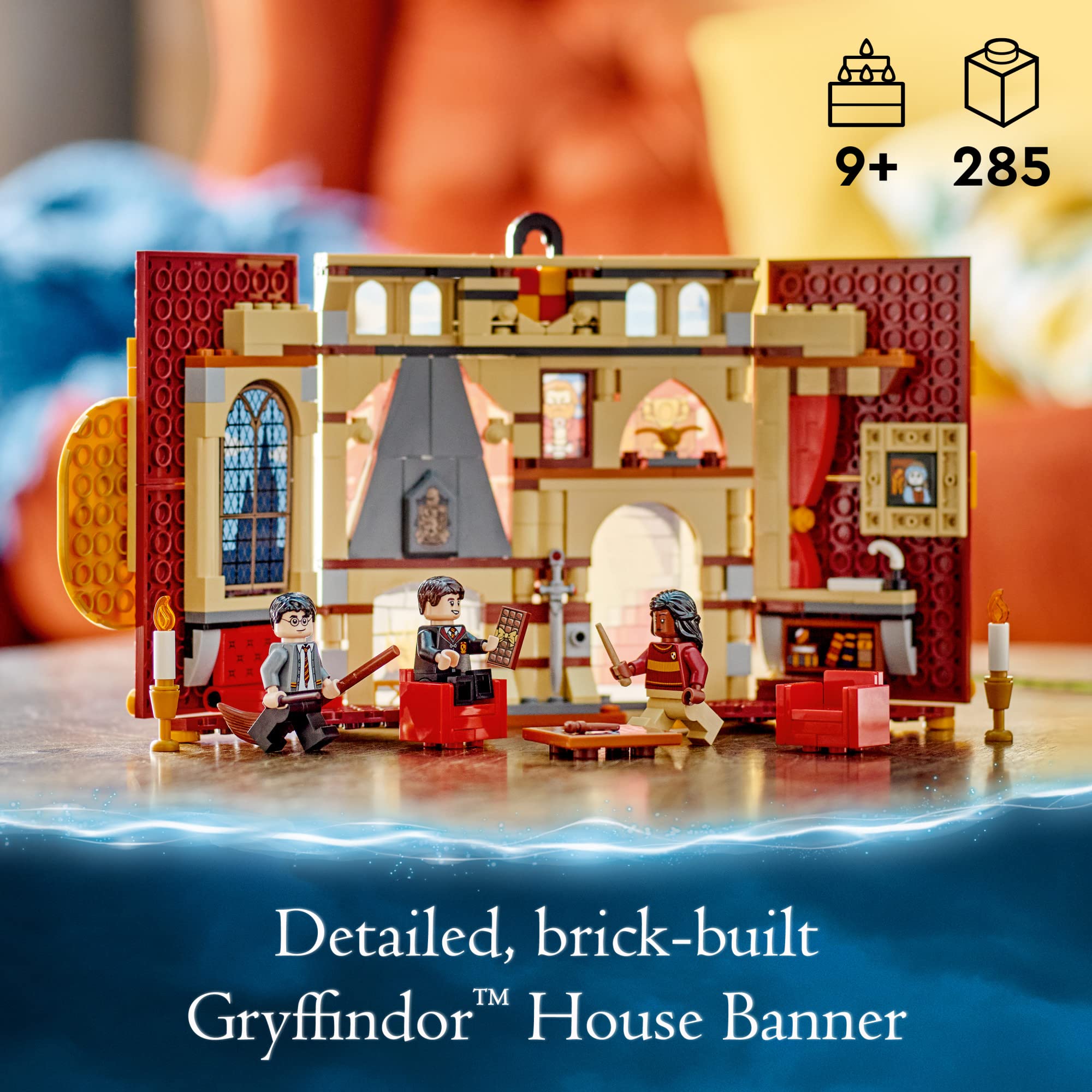 Foto 2 | Juego de Pancartas Lego Harry Potter Gryffindor 76409 - Venta Internacional