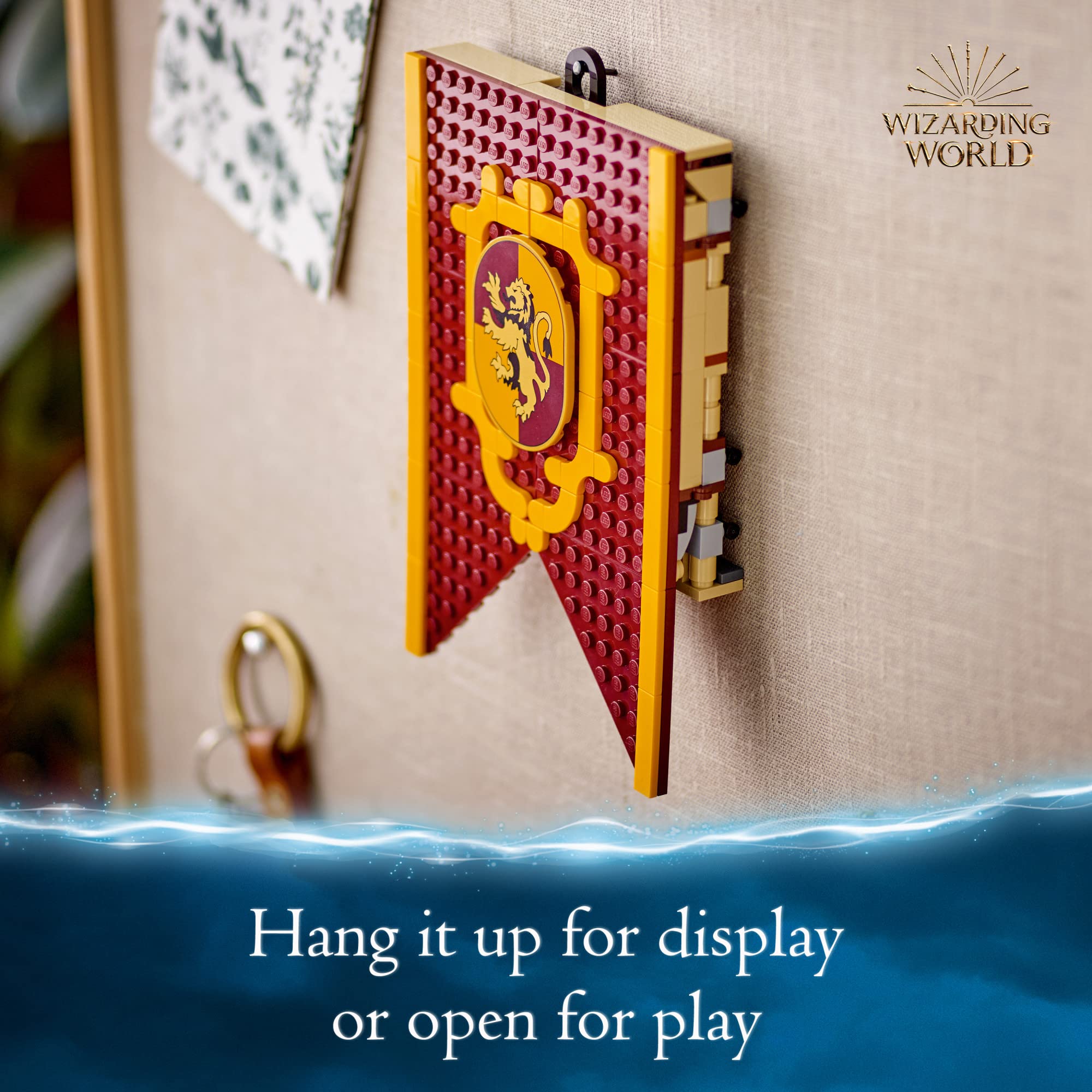 Foto 4 pulgar | Juego de Pancartas Lego Harry Potter Gryffindor 76409 - Venta Internacional