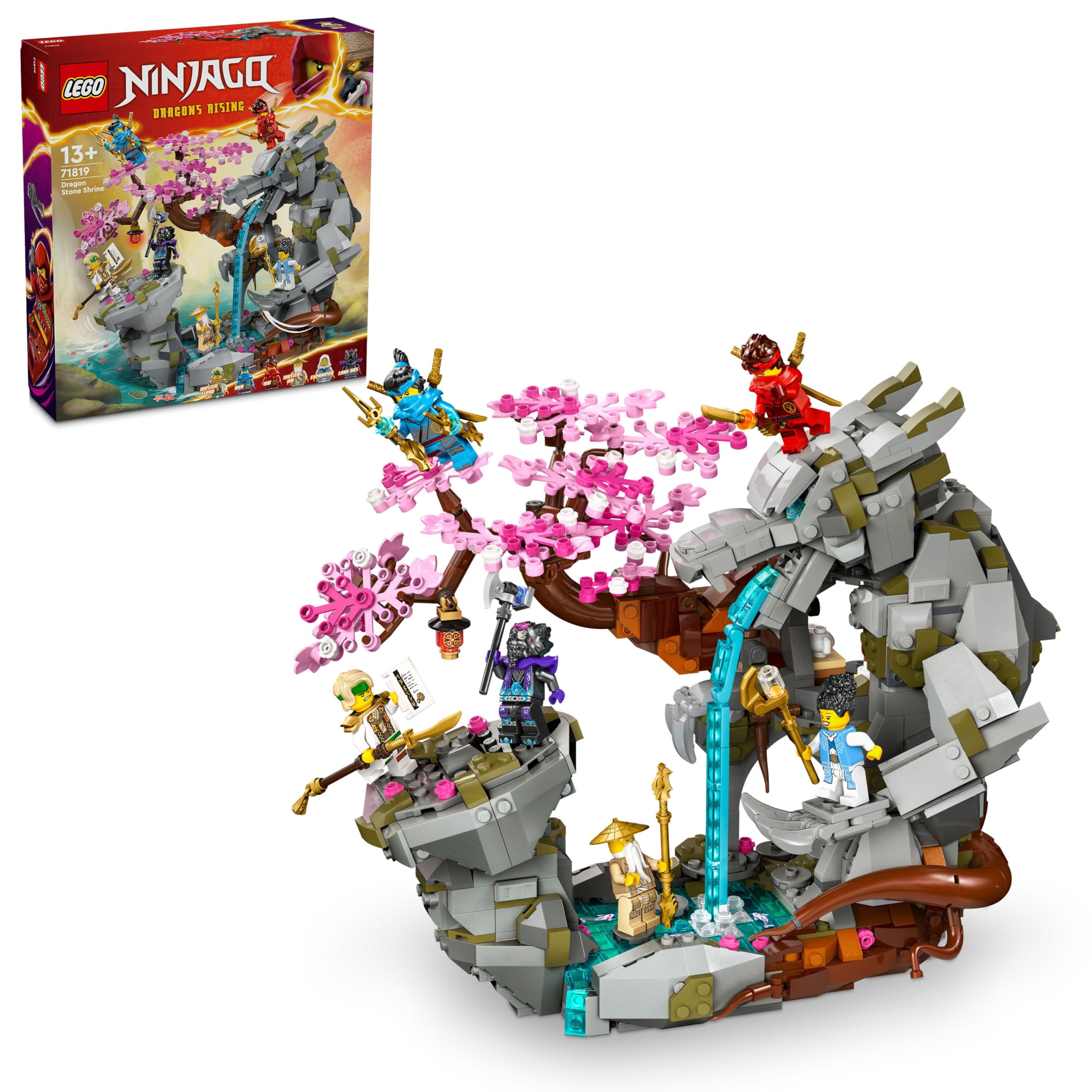 Juego Lego Ninjago Dragon Stone Temple Dragon Dragon De Juguete 71819 - Venta Internacional.