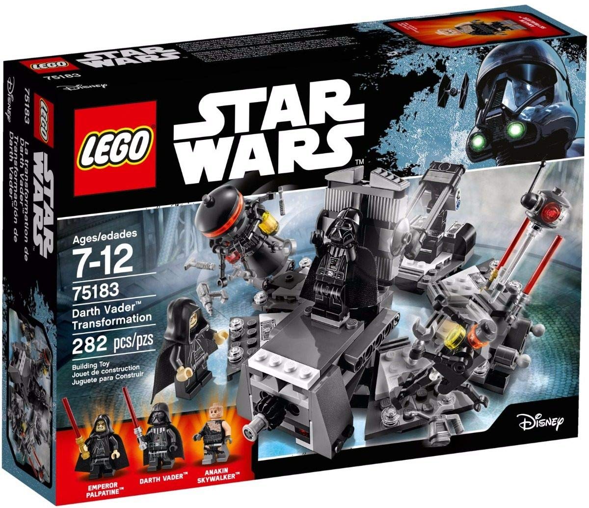 Kit De Construcción Lego Star Wars Darth Vader Transformation 75183 - Venta Internacional.