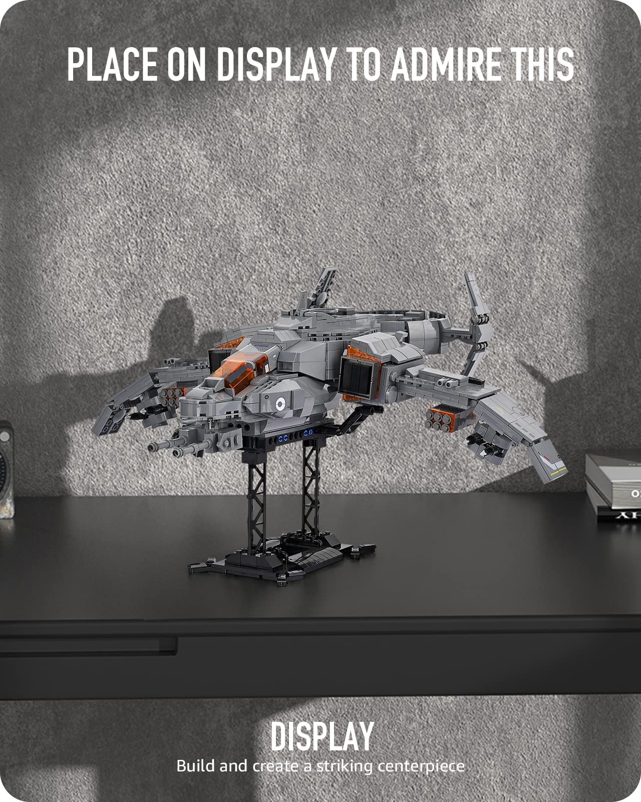 Foto 4 pulgar | Set De Construcción Nifeliz Eagle Attack Aircraft Fighter 1182 Piezas - Venta Internacional.