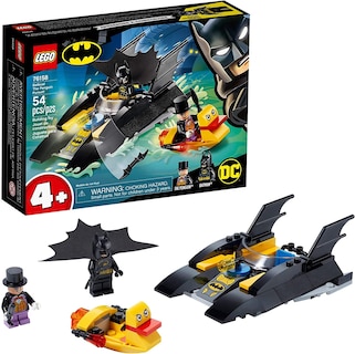 Foto 3 | Juguete De Construcción Lego Dc Batboat The Penguin Pursuit 76158 - Venta Internacional.