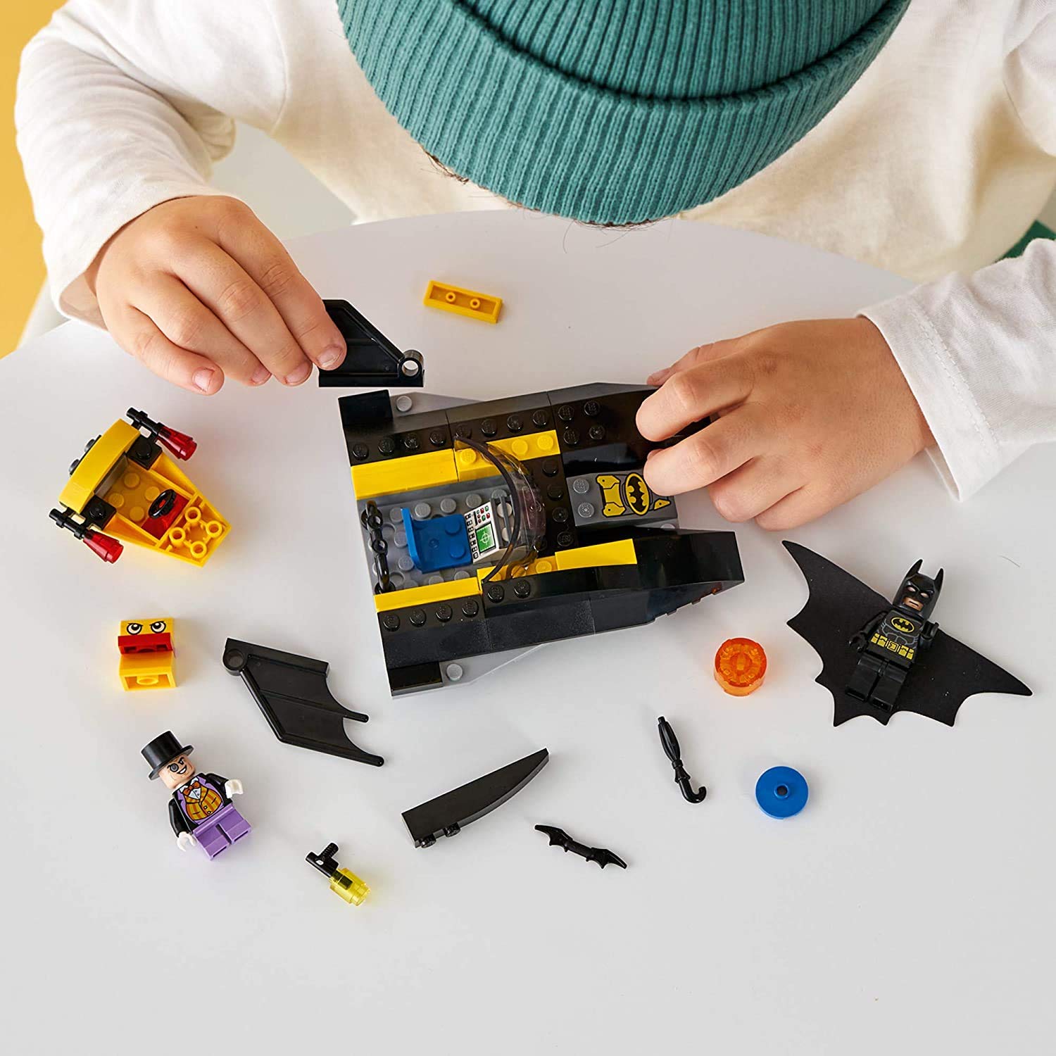 Foto 6 | Juguete De Construcción Lego Dc Batboat The Penguin Pursuit 76158 - Venta Internacional.