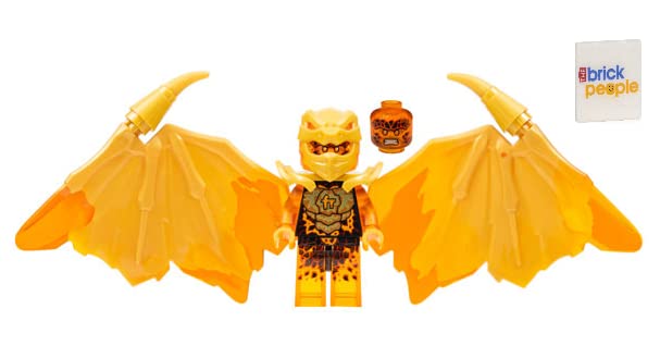 Foto 2 pulgar | Juguete Lego Ninjago Crystalized: Cole Golden Dragon Con Espada - Venta Internacional