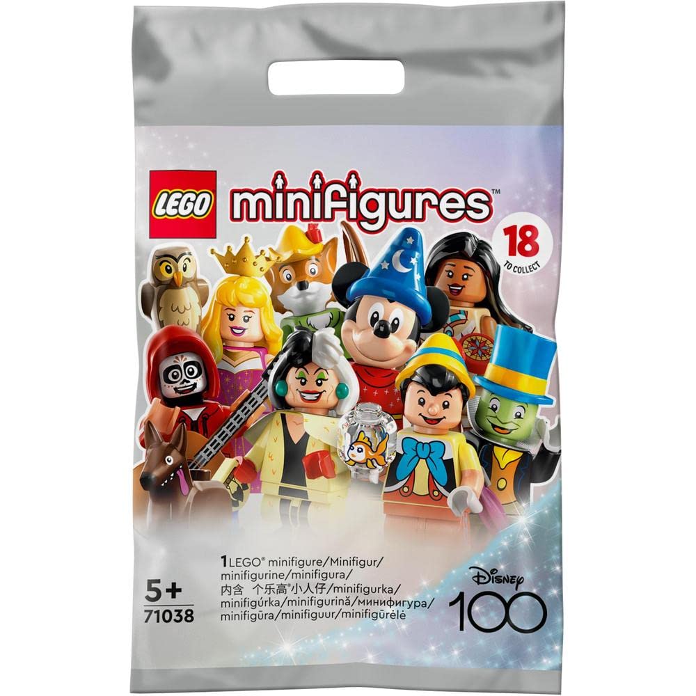 Foto 2 | Minifiguras Lego 71038 Edición Disney 100 Personajes - Venta Internacional.