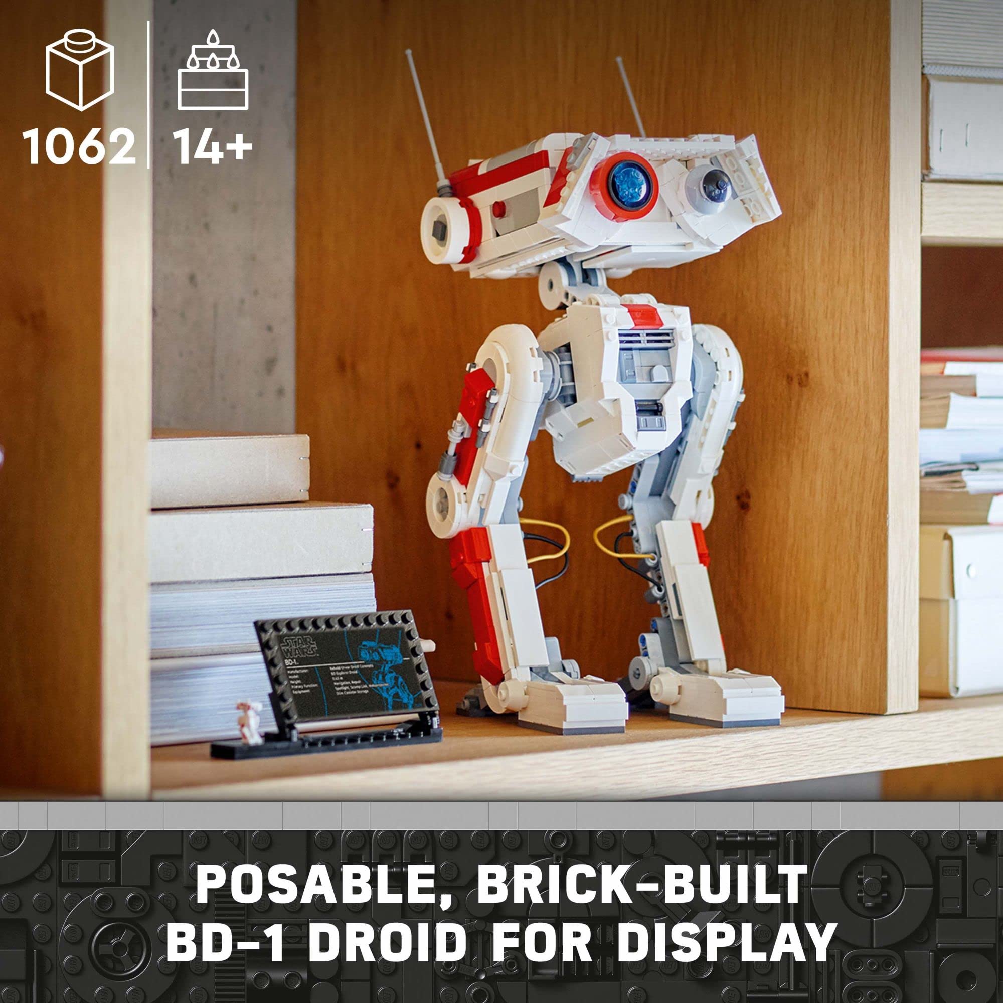 Foto 2 | Kit De Construcción Lego Star Wars Bd-1 75335 Posible Droid De 14 Años O Más - Venta Internacional.