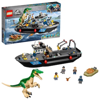 Foto 1 | Kit de Construcción Lego Jurassic World Baryonyx Dinosaur Boat 76942 - Venta Internacional