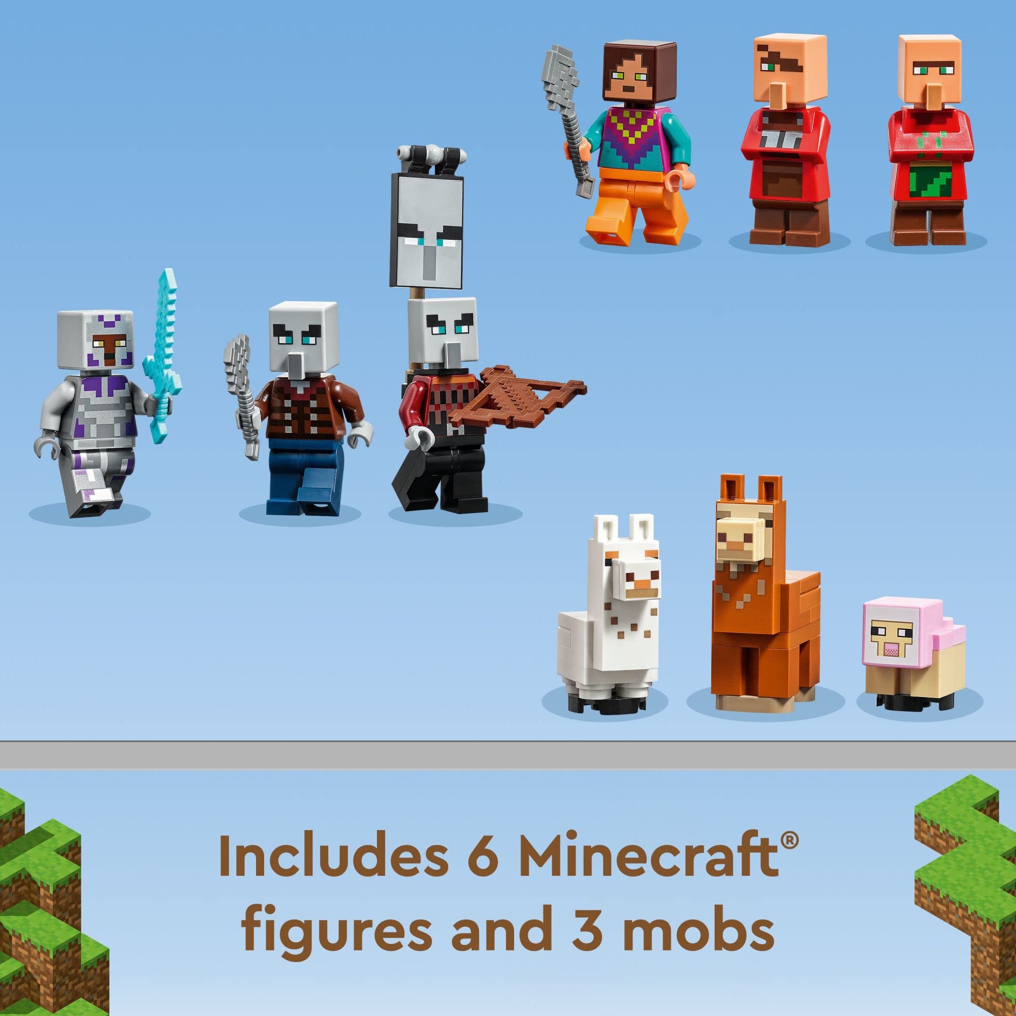 Foto 5 pulgar | Set De Construcción De Juguetes Lego Minecraft The Llama Village Farm 21188 - Venta Internacional.