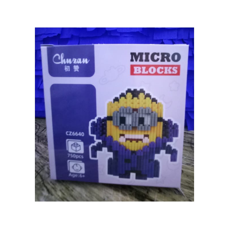 Minibloques De Construcción 3d Con Figura Armable De Minions De Lego - Venta Internacional.