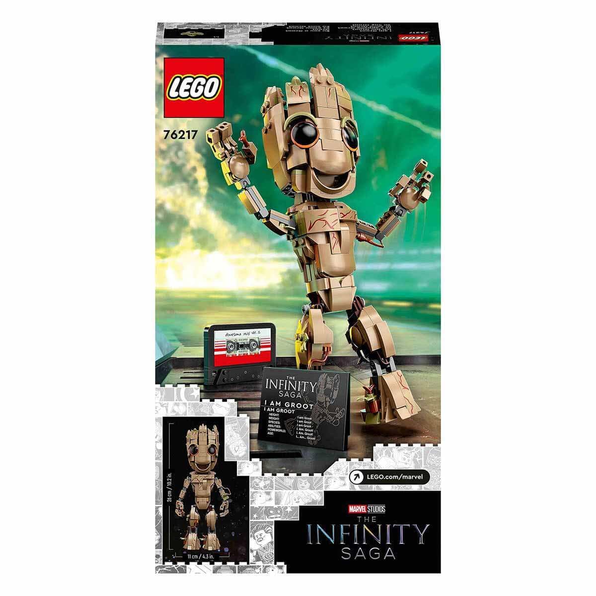 Foto 5 pulgar | Juguete Lego Super Heroes Marvel I Am Groot 76217 Con Música - Venta Internacional.