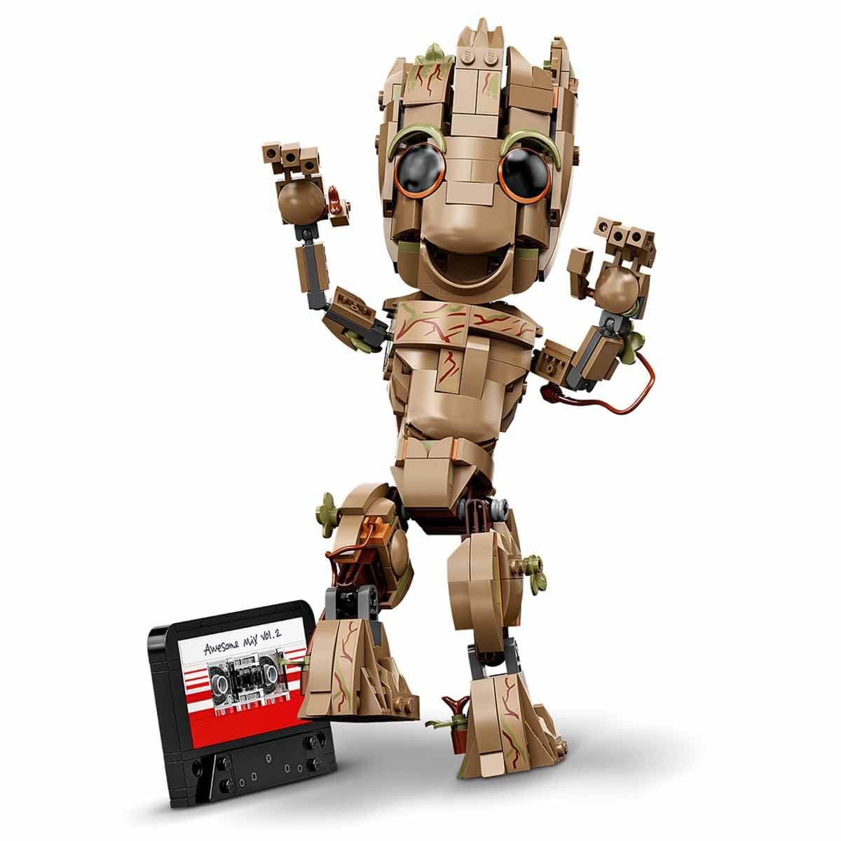 Foto 7 pulgar | Juguete Lego Super Heroes Marvel I Am Groot 76217 Con Música - Venta Internacional.