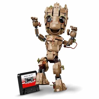 Foto 6 | Juguete Lego Super Heroes Marvel I Am Groot 76217 Con Música - Venta Internacional.