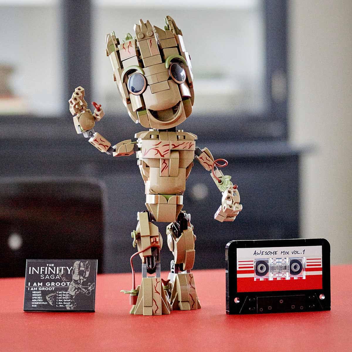 Foto 8 pulgar | Juguete Lego Super Heroes Marvel I Am Groot 76217 Con Música - Venta Internacional.