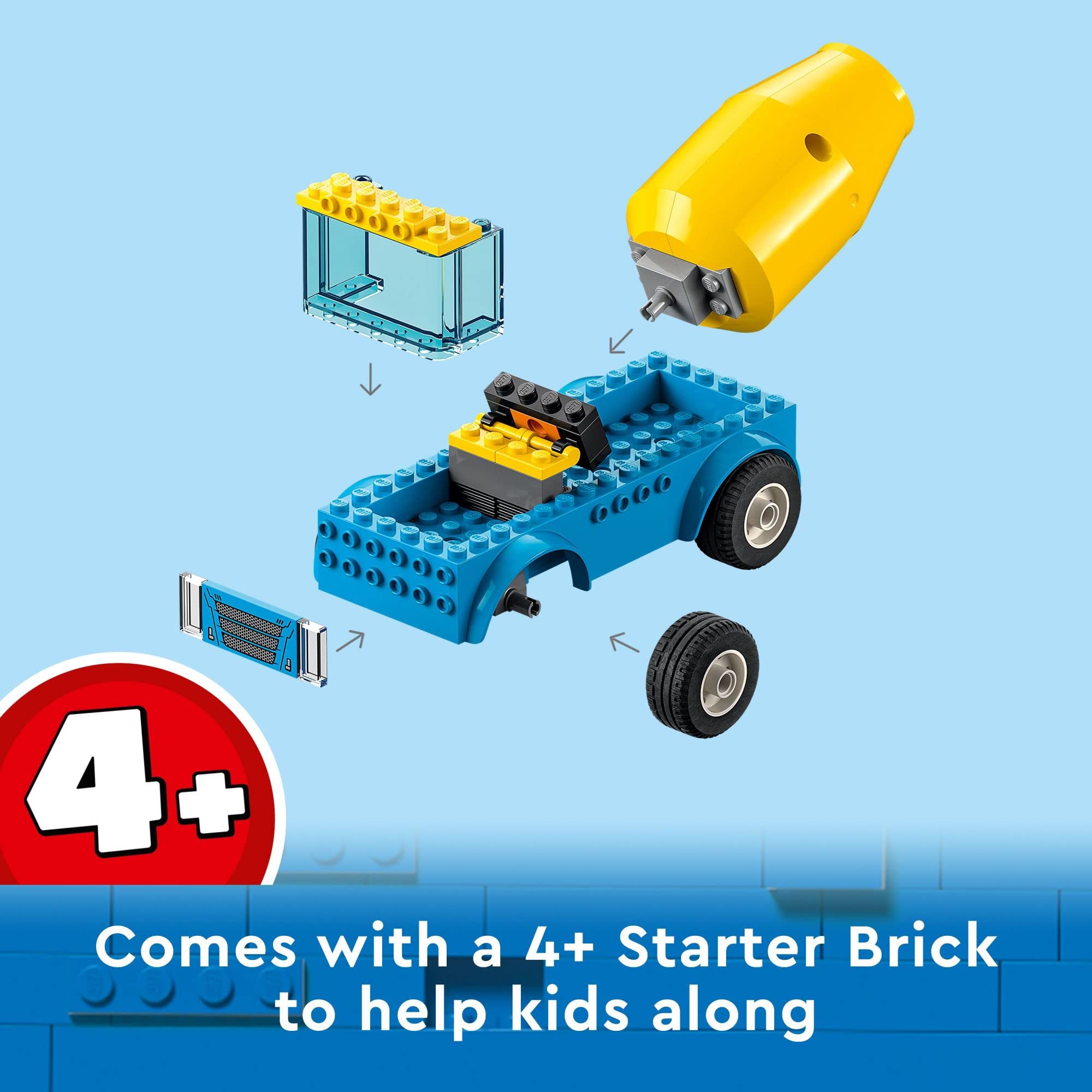 Foto 6 pulgar | Set De Juguetes De Construcción Lego City Cement Mixer Truck 60325 Kids 4+ - Venta Internacional.