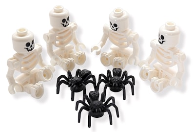 Foto 2 | Minifiguras Lego Spooky Halloween Esqueleto - Venta Internacional