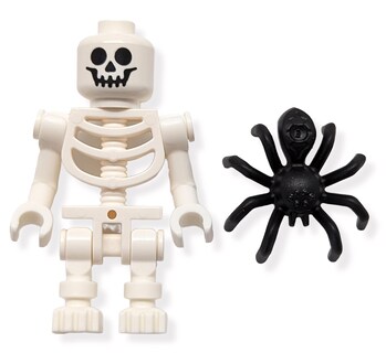 Foto 3 | Minifiguras Lego Spooky Halloween Esqueleto - Venta Internacional