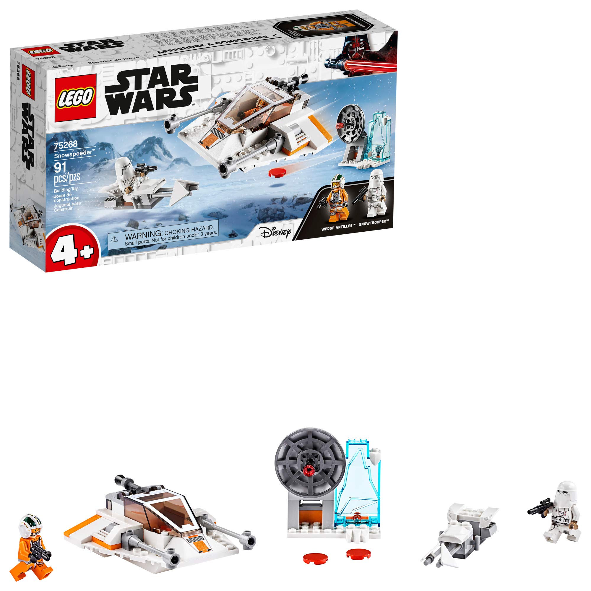 Foto 2 pulgar | Juguete de Construcción Lego Star Wars Snowspeeder 75268 91 Piezas - Venta Internacional