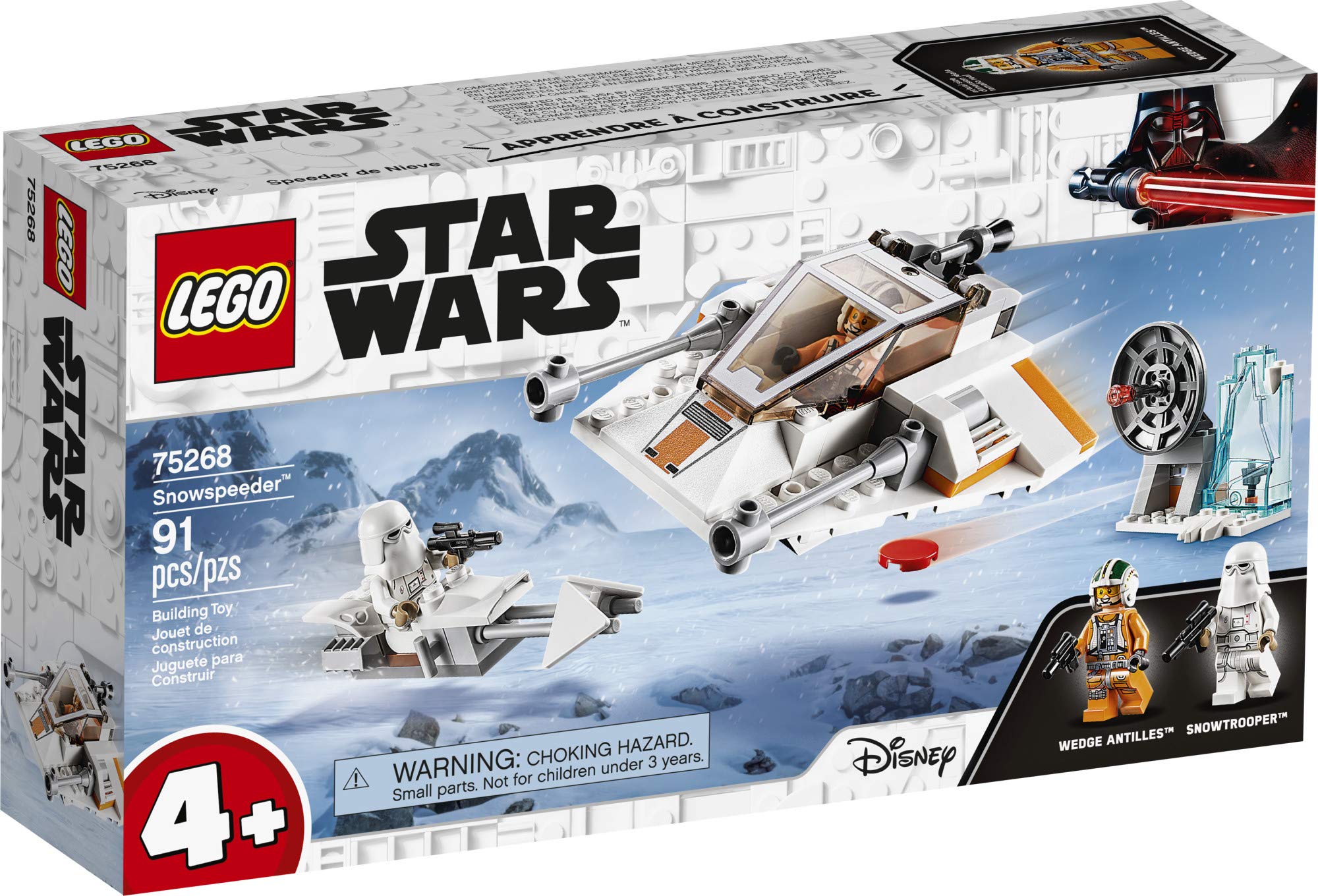 Foto 5 pulgar | Juguete de Construcción Lego Star Wars Snowspeeder 75268 91 Piezas - Venta Internacional